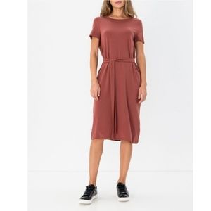 VERO MODA BIANCA TIE WAIST DRESS SIZE XS
